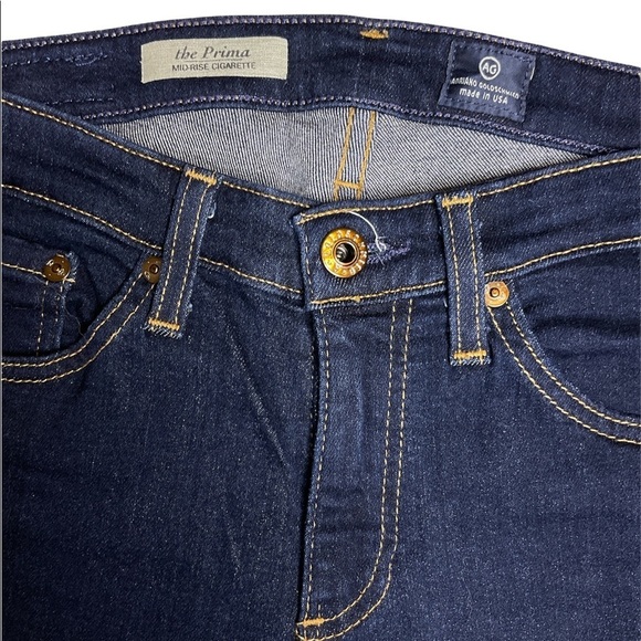 AG Adriano Goldschmied the Prima Mid-Rise Cigarette Size 26R - Picture 6 of 10